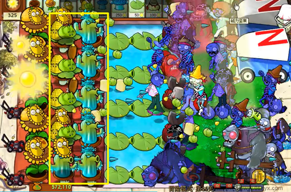 植物大战僵尸杂交版冒险第44关通关详细教程(图5) 植物大战僵尸杂交版冒险第44关通关详细教程(图5)