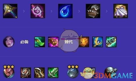 金铲铲之战s9六挑战卡莎阵容搭配推荐(图5) 金铲铲之战s9六挑战卡莎阵容搭配推荐(图5)