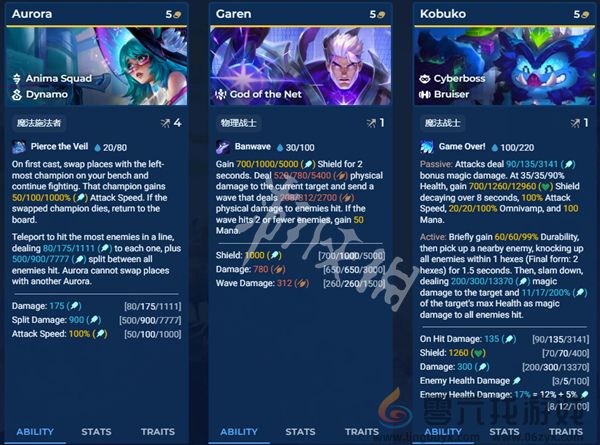 金铲铲之战s14棋子有多少张(图5) 金铲铲之战s14棋子有多少张(图5)