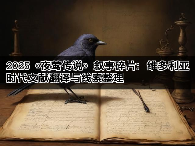2025《夜莺传说》叙事碎片：维多利亚时代文献翻译与线索整理(图1)