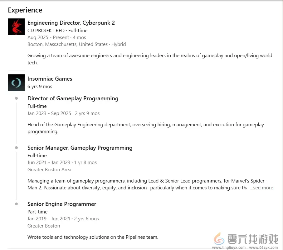 《漫威蜘蛛侠》资深开发者加盟CDPR 开发《赛博朋克2》(图2)