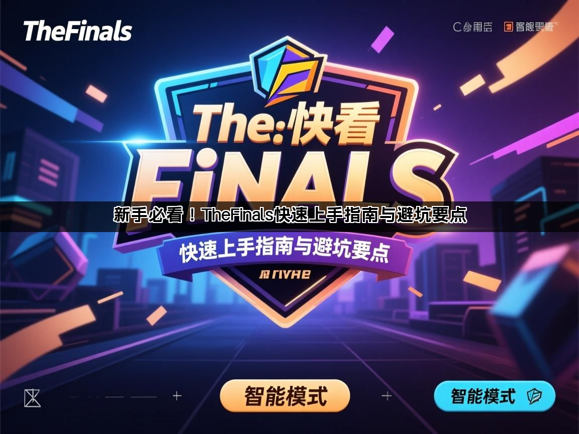 新手必看！TheFinals快速上手指南与避坑要点(图1)
